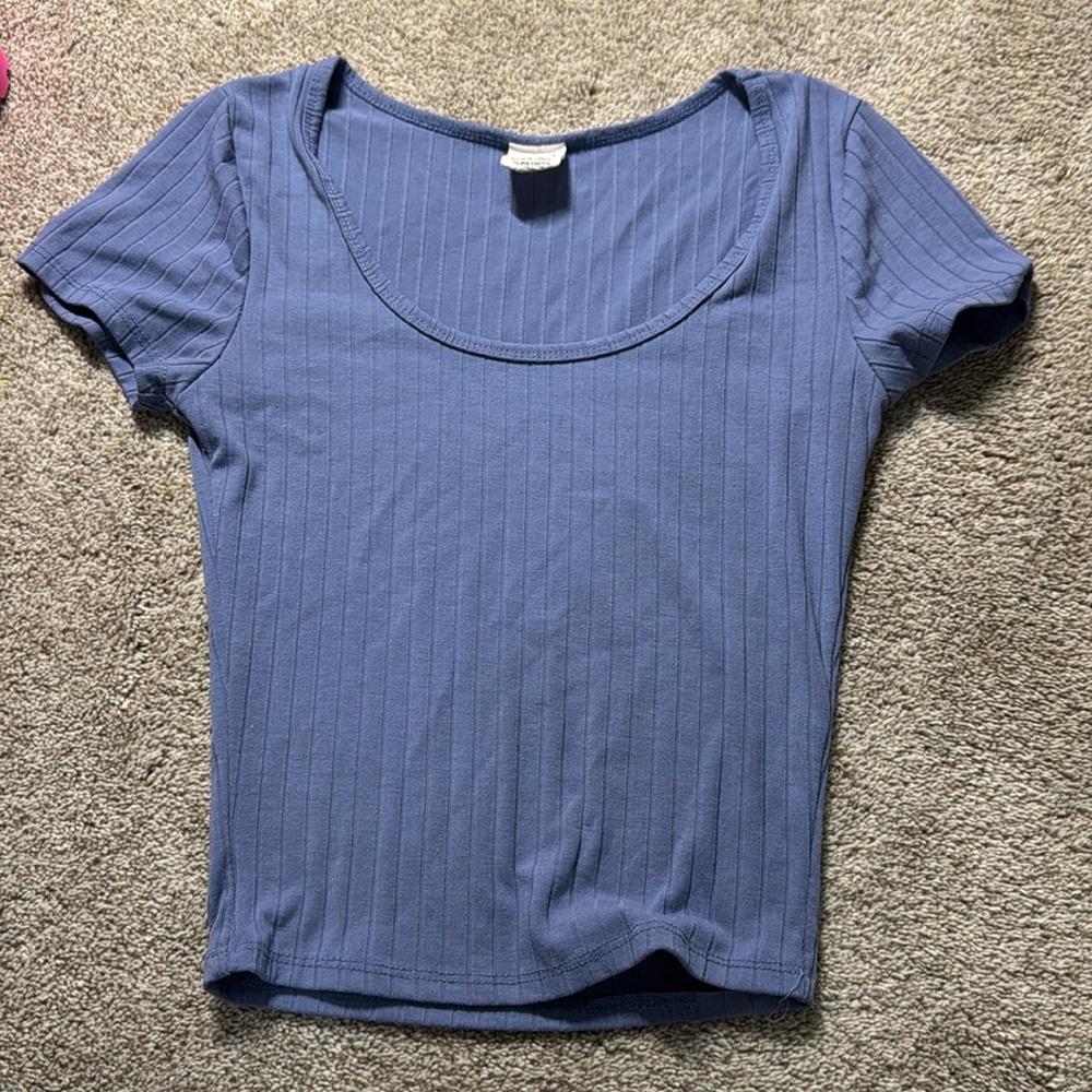 Blue top that’s super cute